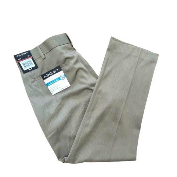 Axist Ultra Series Superior No Iron Moisture Resistant Dri Fit Pants Sz 34 x 29 - Picture 12 of 12